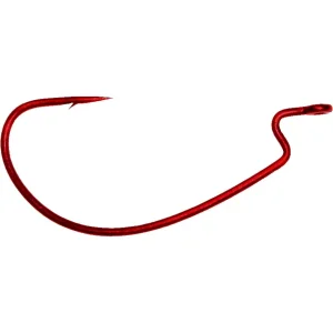 Daiichi Jimmy Houston Signature Series FatGap Worm/Tube Hook - Red
