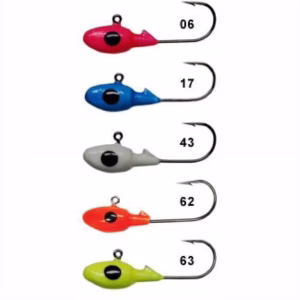 Bobby Garland Mo'Glo Overbite Sickle Jig Heads 1/16 oz 10 per Pack